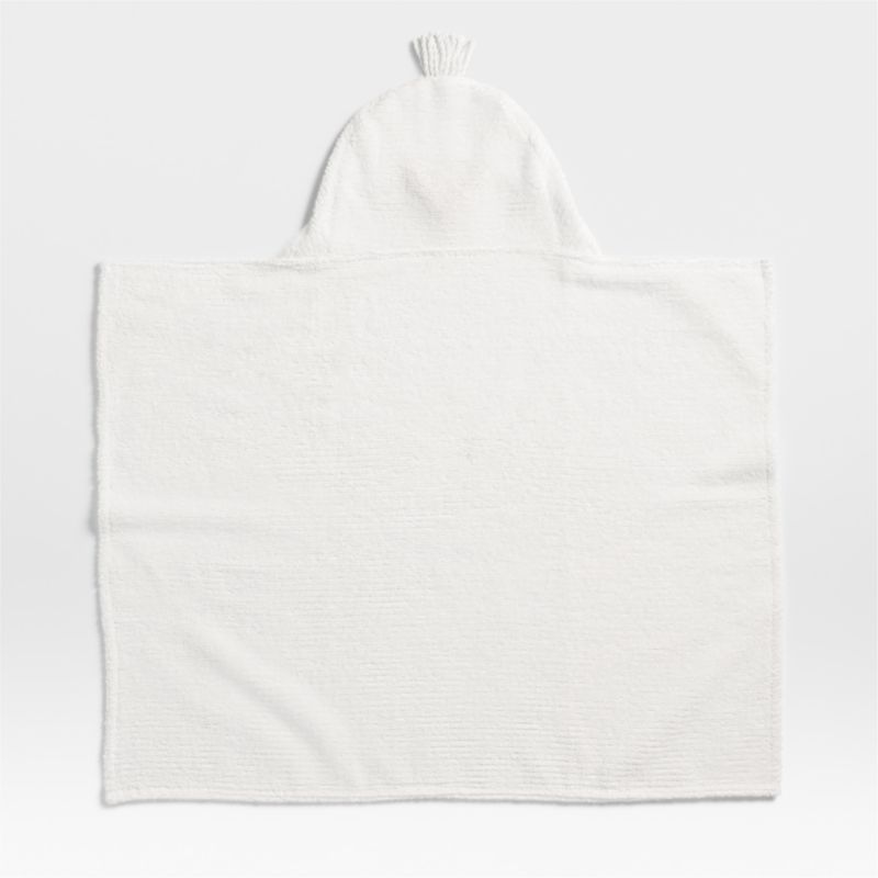 Duck Pampas Ivory Organic Cotton Hooded Baby Towel - image 4 of 7