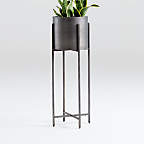View Dundee Bronze Floor Indoor/Outdoor Planter with Tall Stand - image 1 of 8