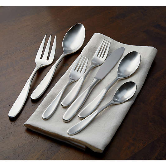 Dune 22-Piece Flatware & Serveware Set