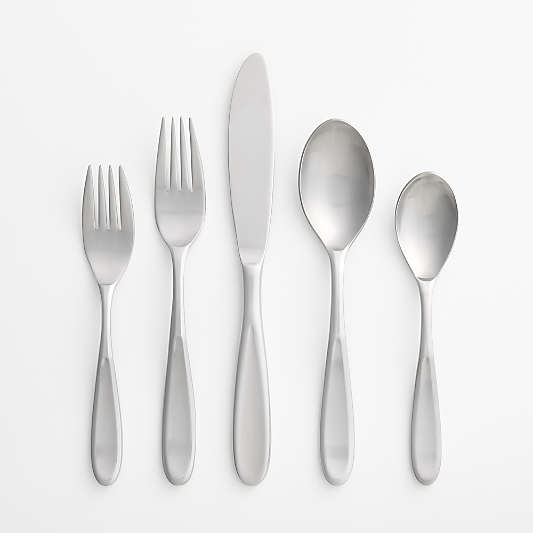 Dune 22-Piece Flatware & Serveware Set