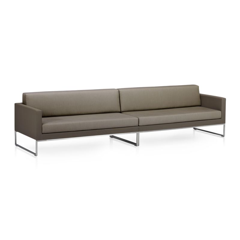 Dune Taupe Right Arm Loveseat with Sunbrella ® Cushions - image 6 of 8