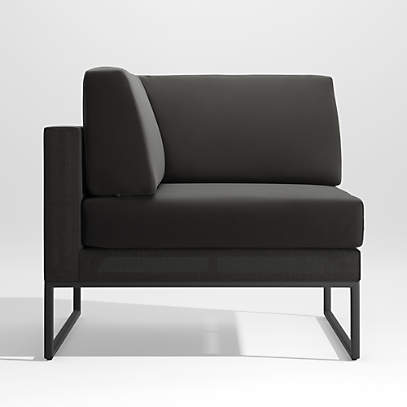 Black corner chair online