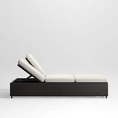 Double sided best sale chaise lounge