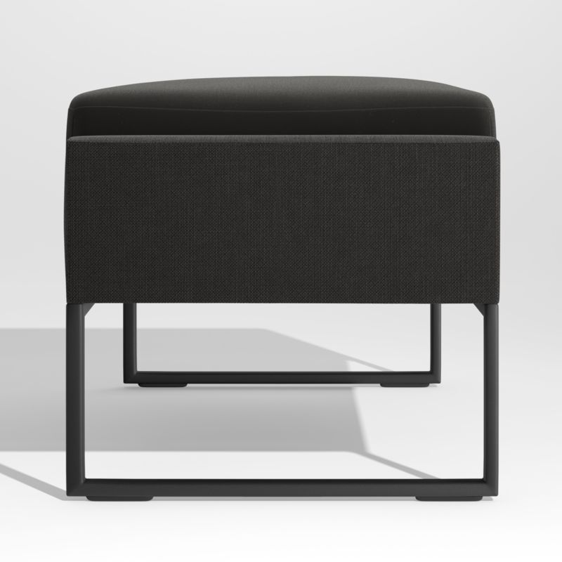 Dune Black Outdoor Ottoman with Black Cushion - image 6 of 6