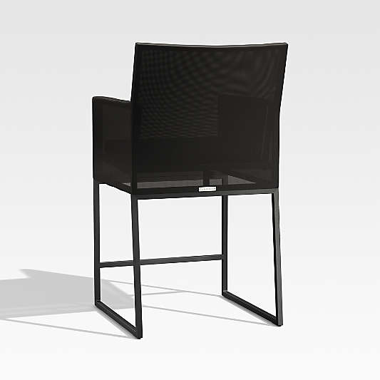 Dune Black Outdoor Counter Stool