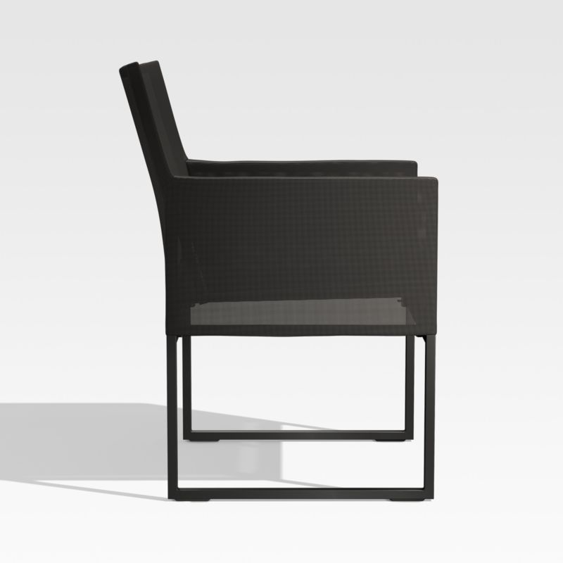 Dune Black Outdoor Dining Arm Chair - image 4 of 7