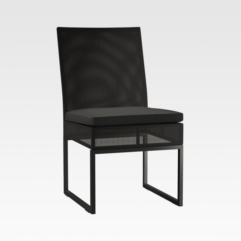 Dune Black Outdoor Dining Side Chair