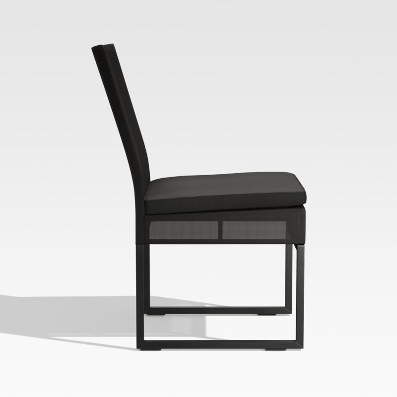 Dune Black Outdoor Dining Side Chair