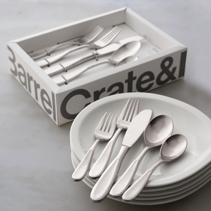 Dune 22-Piece Flatware Set - image 1 of 8