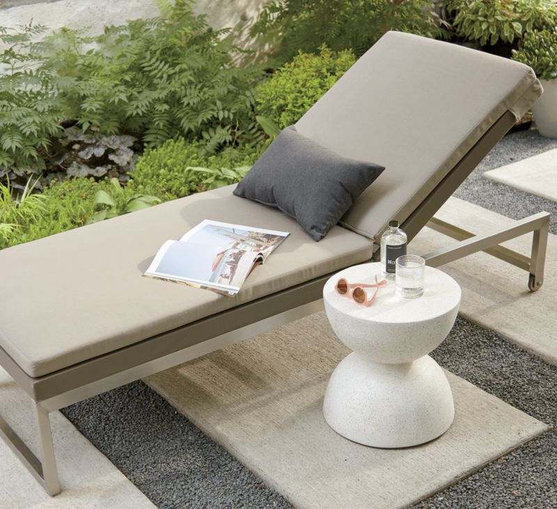 Ridge Outdoor Garden Stool Side Table - image 5 of 16