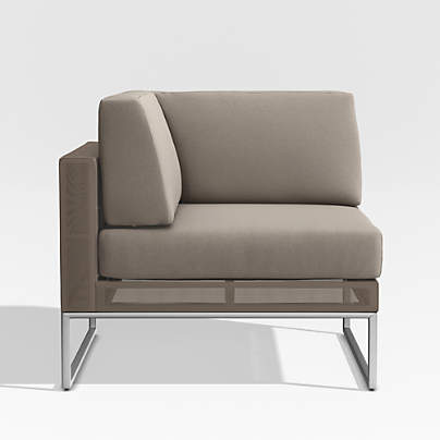Replacement Taupe Cushion for Dune Lounge Chair Reviews Crate