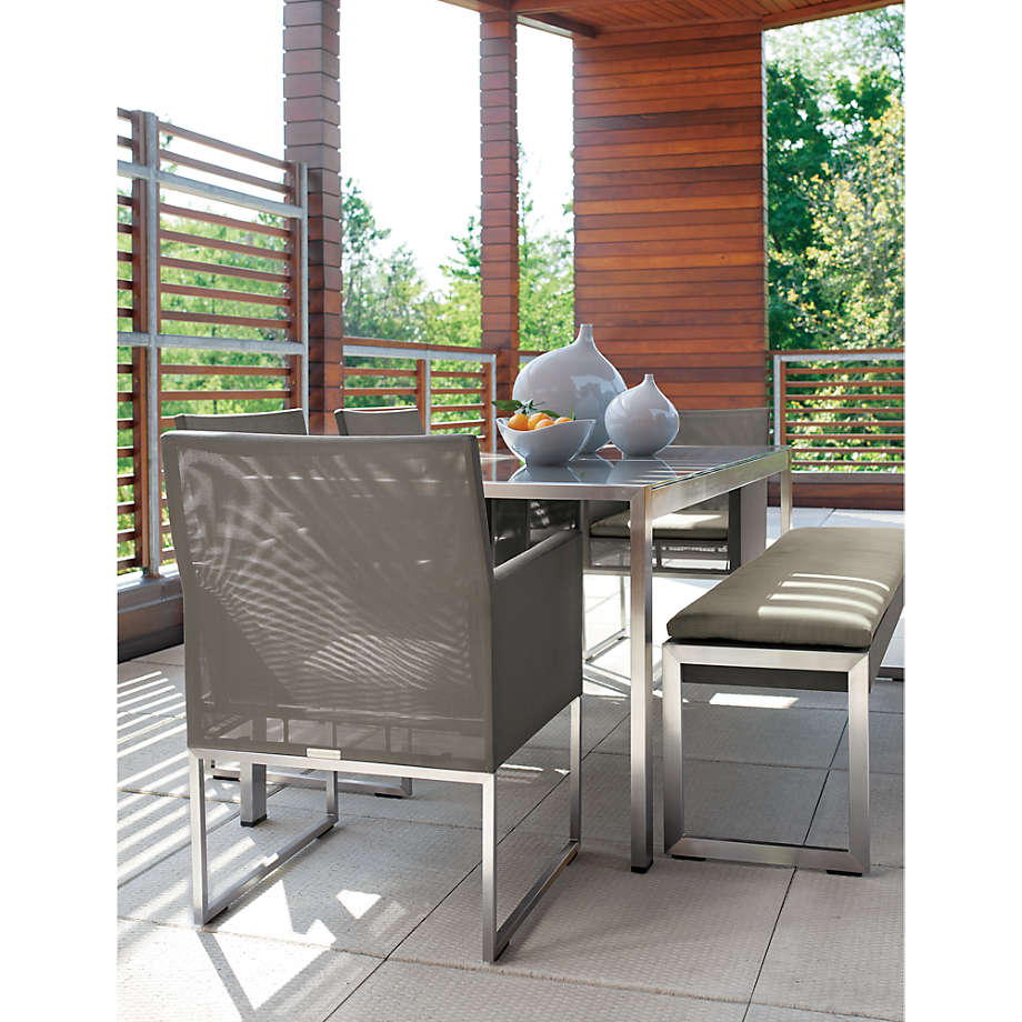 Djuro Outdoor Small Dining Table - Rectangular