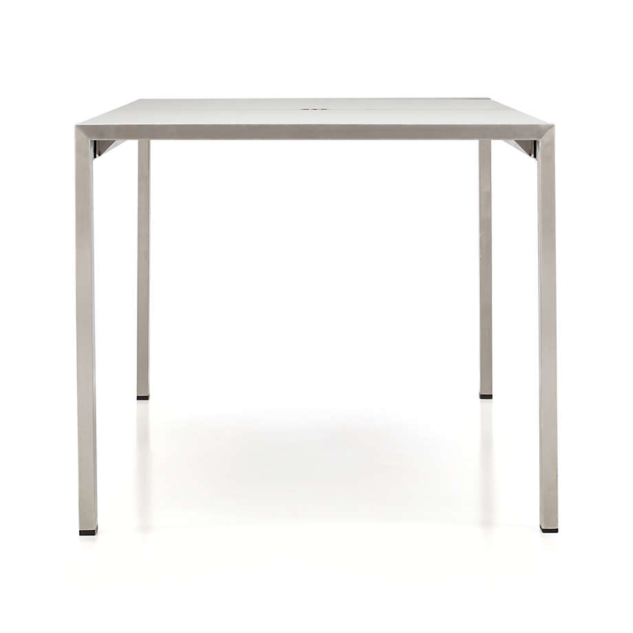 Crate and barrel store outdoor dining table