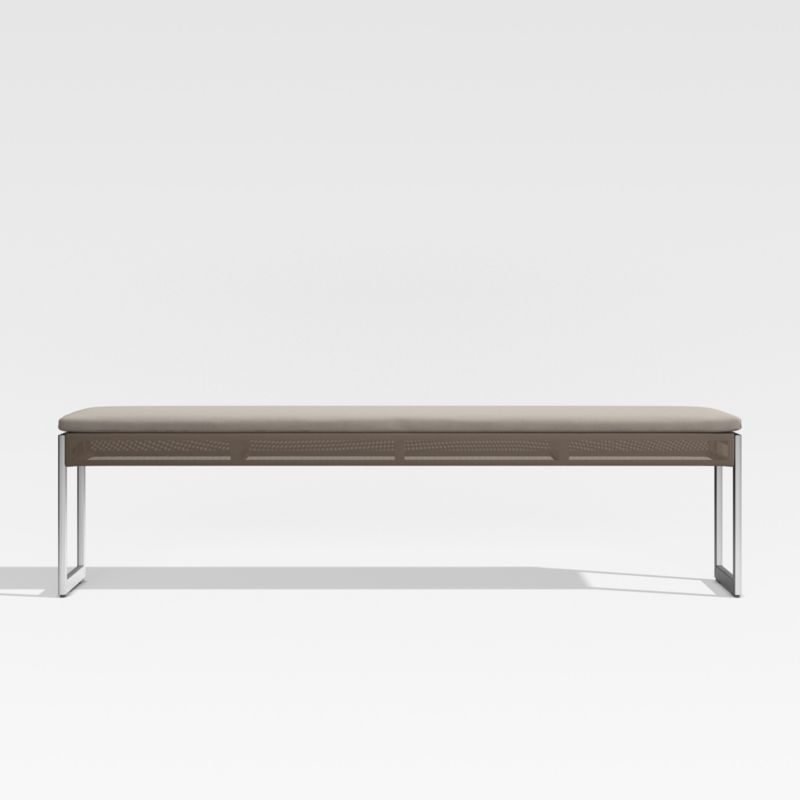 Replacement Taupe Cushion for Dune Dining Bench - image 0 of 1