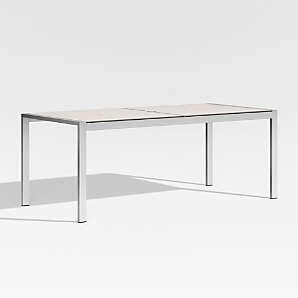 glass dining table 150 x 80