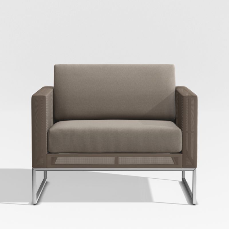 Replacement Taupe Cushion for Dune Lounge Chair - image 0 of 1