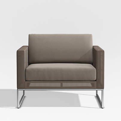 Replacement Taupe Cushion for Dune Lounge Chair