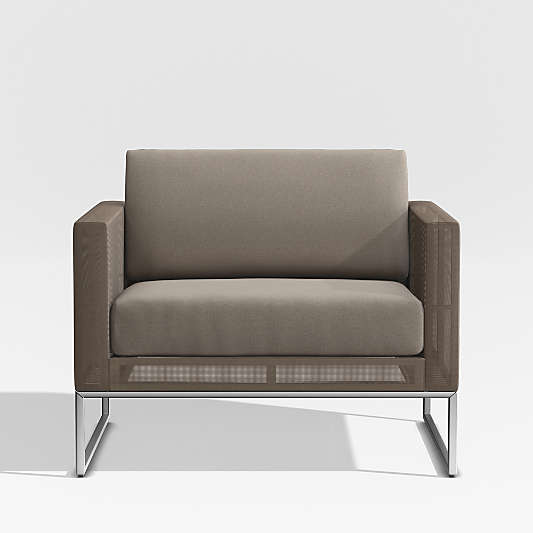 Replacement Taupe Cushion for Dune Lounge Chair