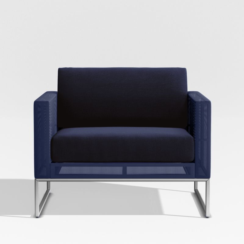 Replacement Navy Cushion for Dune Lounge Chair
