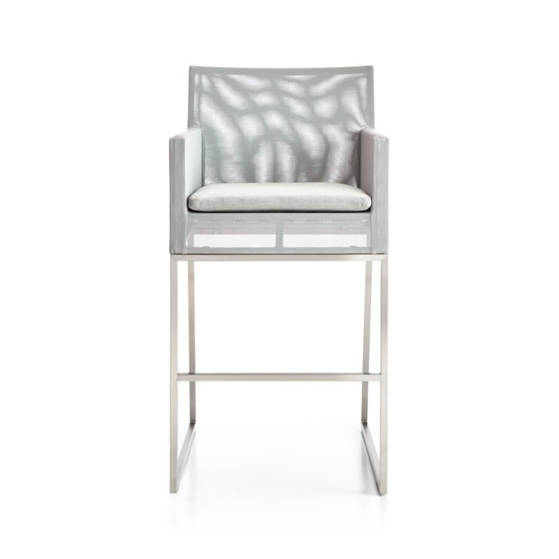 Replacement Light Grey Cushion for Dune Barstool
