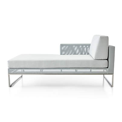 Replacement Light Grey Cushion for Dune Left Arm Chaise Lounge