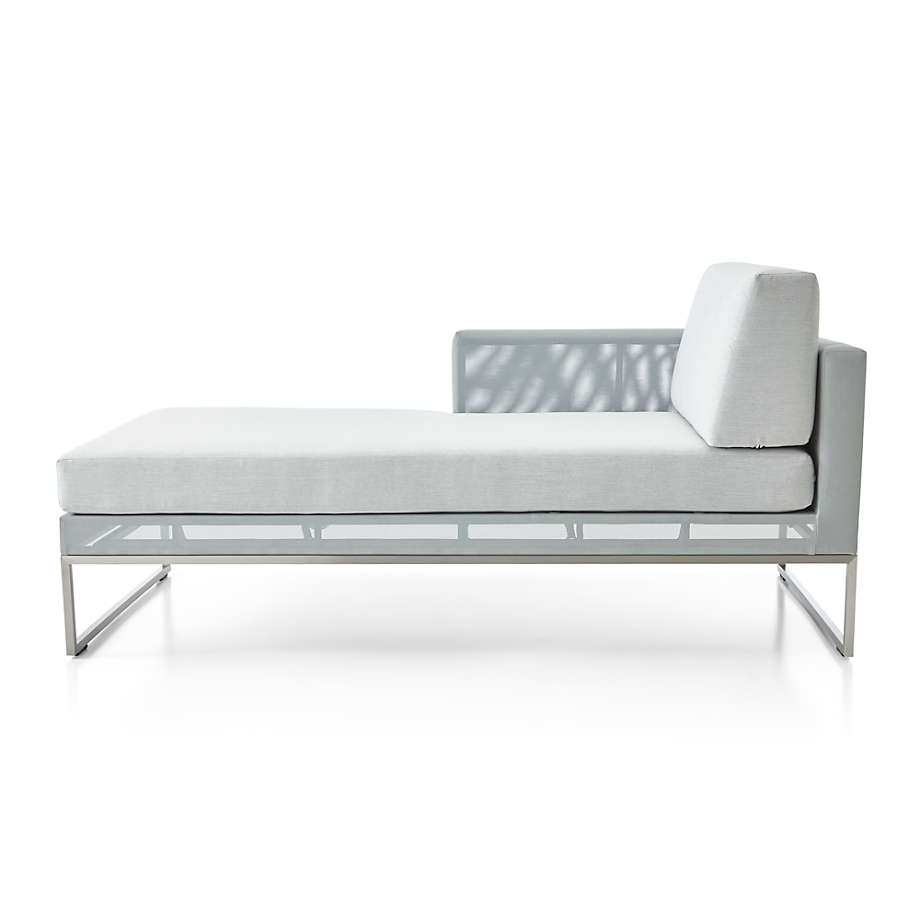 Replacement Light Grey Cushion for Dune Left Arm Chaise Lounge