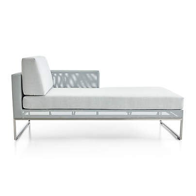 Replacement Light Grey Cushion for Dune Right Arm Chaise Lounge