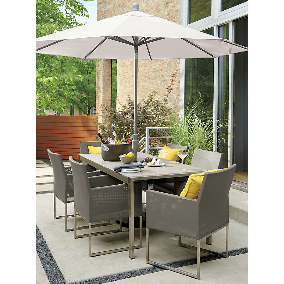 Crate and online barrel outdoor umbrella