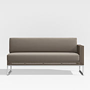 Ashore White Outdoor Sofa Cushion