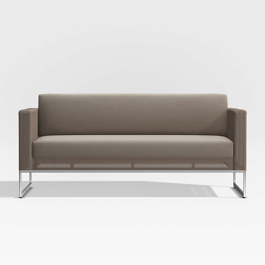Replacement Taupe Cushion for Dune Sofa | Crate & Barrel
