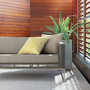 Crate and store barrel outdoor sofa