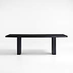 View Dunewood Charcoal 92" Dining Table - image 1 of 12