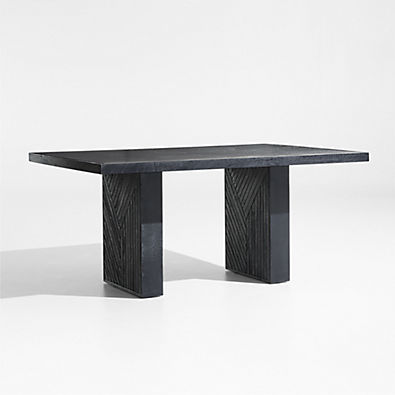 View Dunewood 65" Charcoal Dining Table details