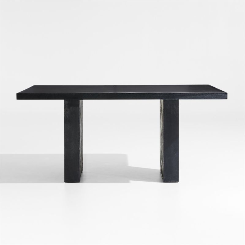 Dunewood Charcoal 65" Dining Table - image 2 of 13