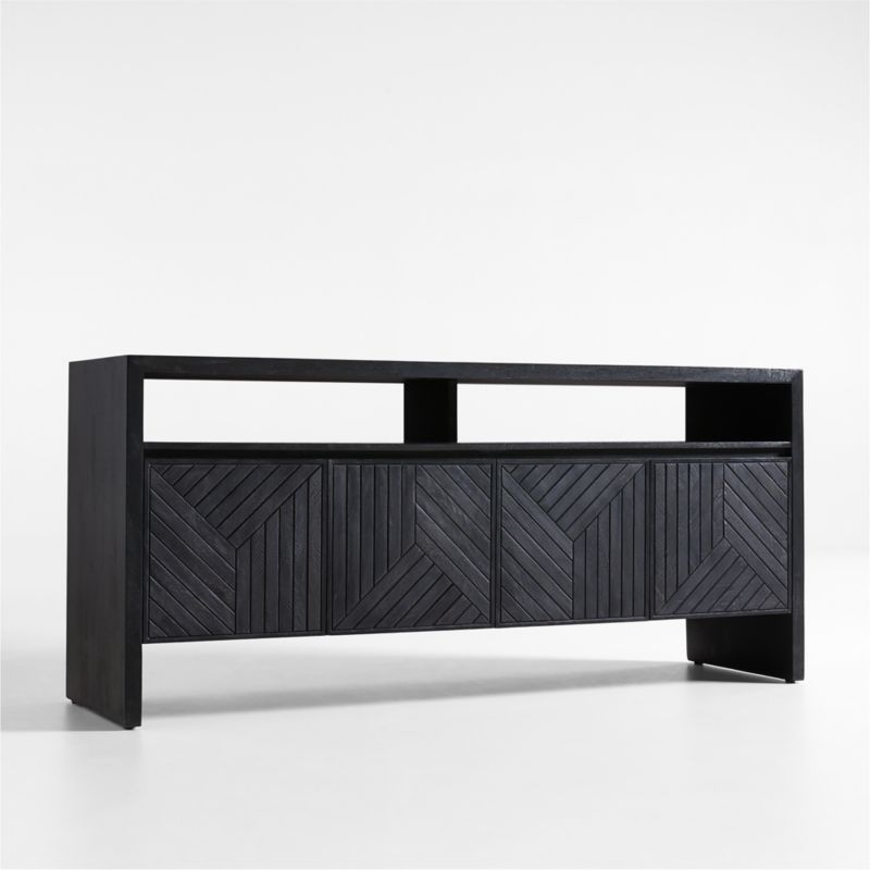 Dunewood Charcoal Sideboard with Shelf - image 4 of 8