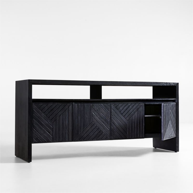 Dunewood Charcoal Sideboard with Shelf - image 3 of 8