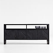 Keane Driftwood 86" Storage Media Console