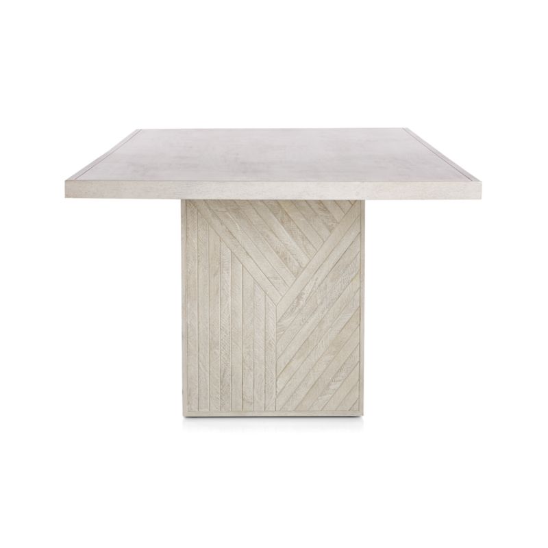 Dunewood Whitewashed 92" Dining Table - image 9 of 17