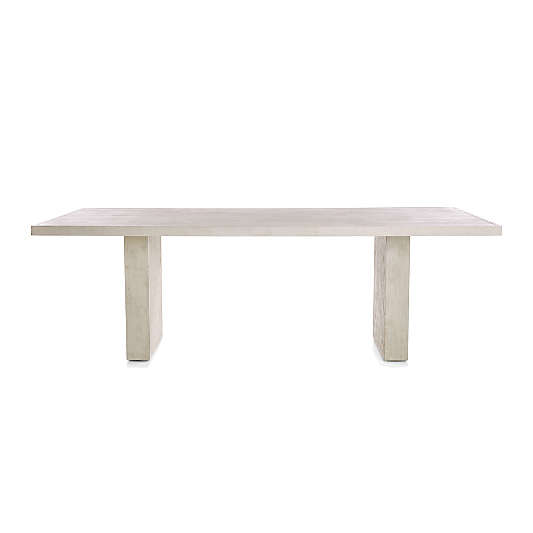 Dunewood Whitewashed 92" Dining Table