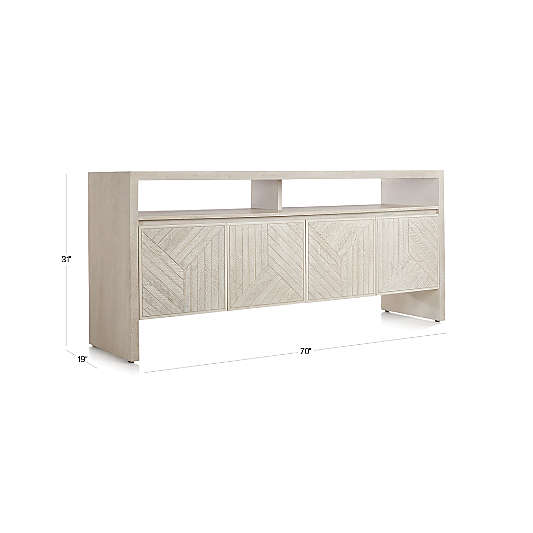 Dunewood Whitewashed Sideboard