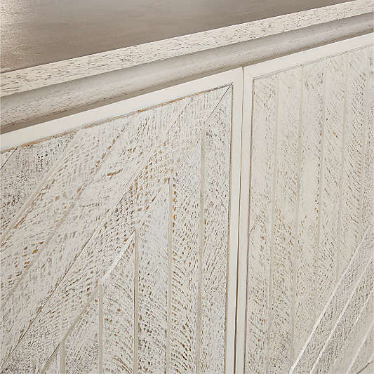 Dunewood Whitewashed Sideboard