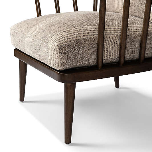 Dunleigh Wood Accent Chair