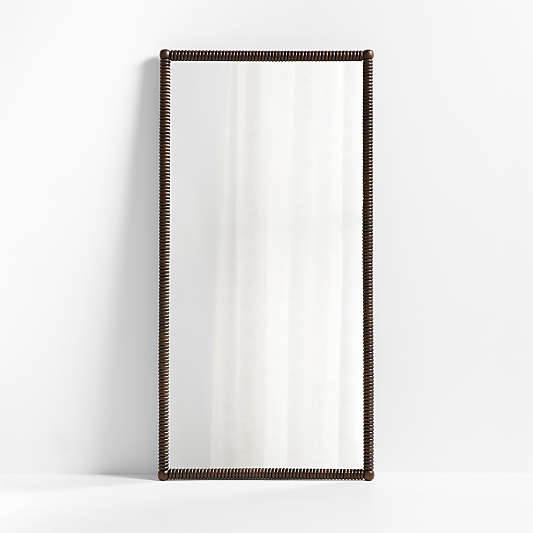 Dunmore Rectangle Wood Floor Mirror 72"x36"