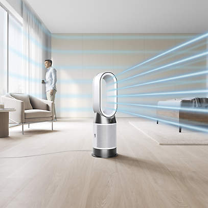 Dyson heat outlet and air