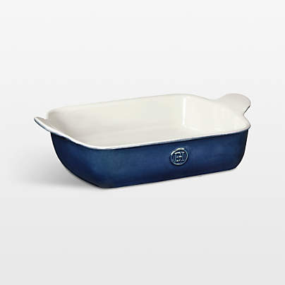 Emile Henry Twilight 11x8 Rectangular Baker with Handles