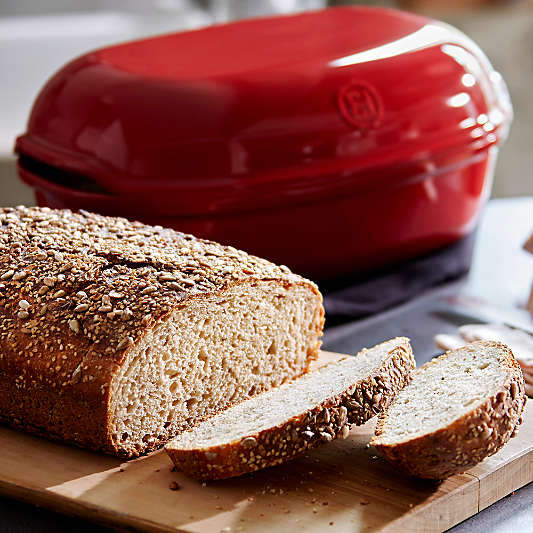 Emile Henry Red Artisan Loaf Baker