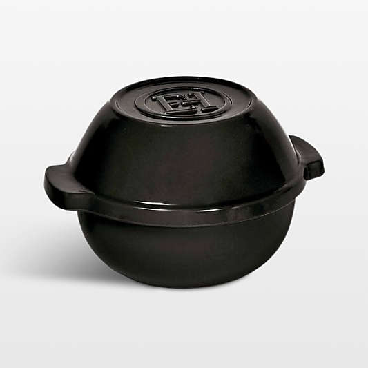 Emile Henry Black Bread Pot Baker with Lid