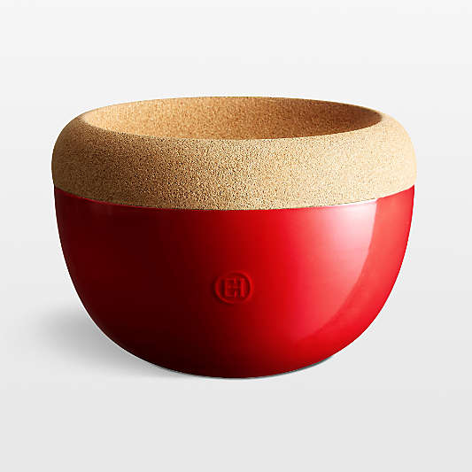 Emile Henry Burgundy Deep Fruit Storage Bowl