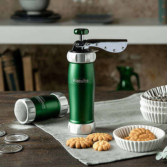 Emile Henry Marcato Green Cookie Press