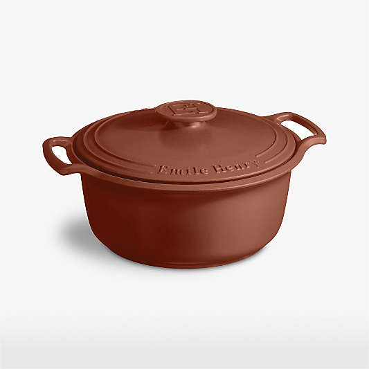 Emile Henry 6-Qt. Red Ceramic Stewpot Dutch Oven